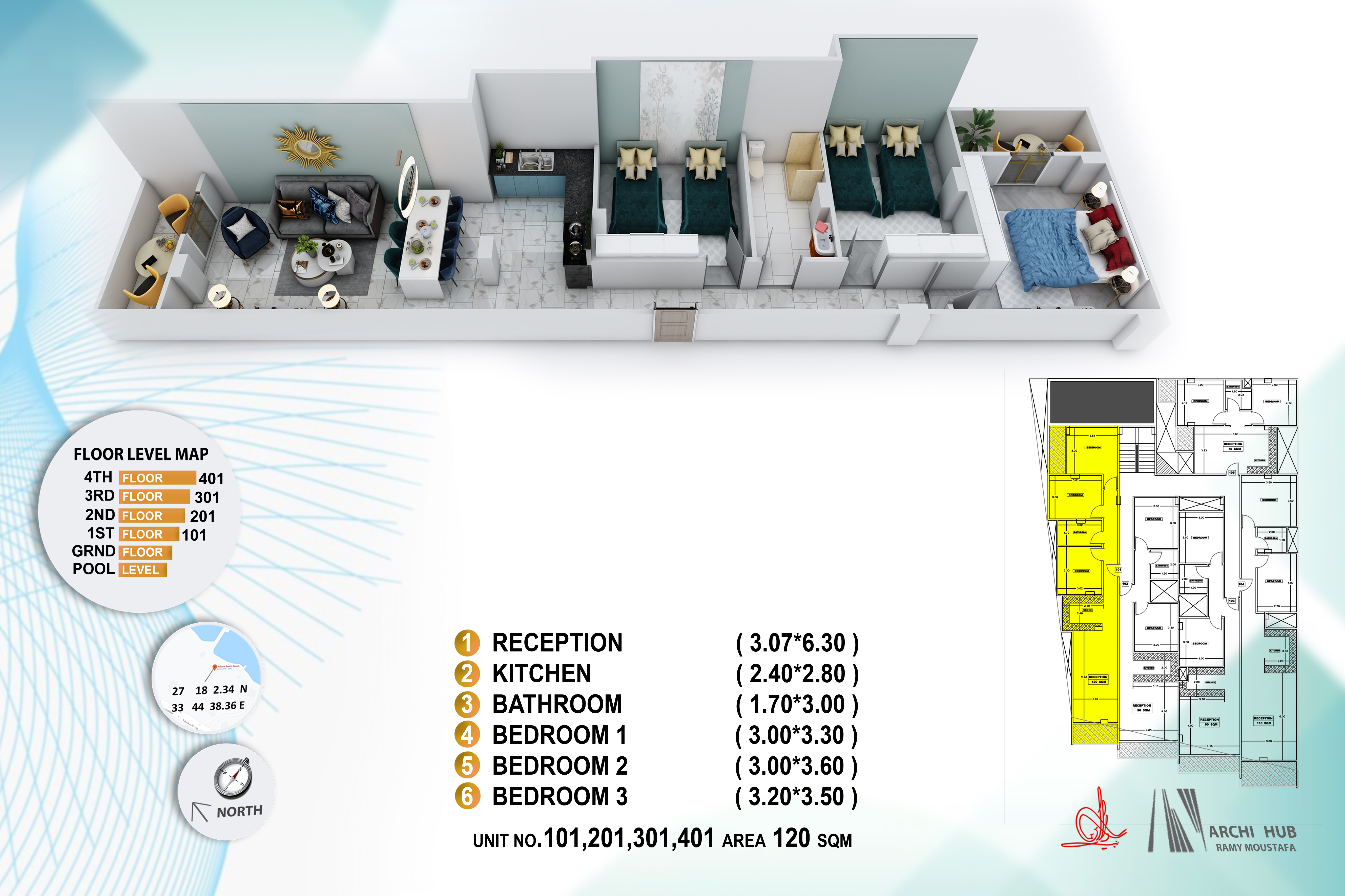 Al-Ahyaa Star floor plan 1